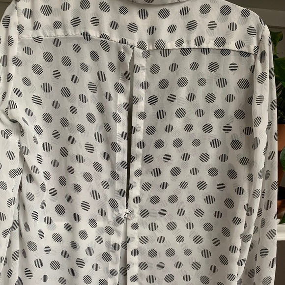 Lucy Love - White Polka Dot Morrison Top Cover-up - Picture 4 of 6